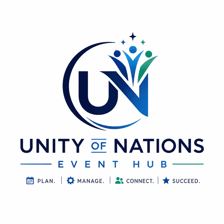 Unity of Nations Event Hub — Plan. Manage. Connect. Succeed.